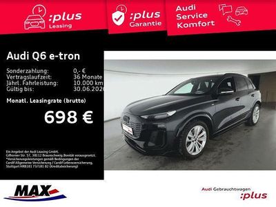 Gebraucht Audi Q6 e-tron S-Line 284 kW (387 PS) 2025 Manhattangrau metallic (metallic) SUV