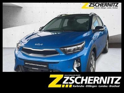 Gebraucht Kia Stonic Vision 101 PS (74 kW) 2023 (bsp) bathysblau met./schwarz SUV
