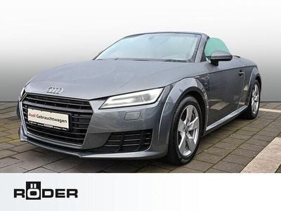 Gebraucht Audi TT Roadster Design 180 PS (132 kW) 2018 Monsungrau metallic Cabrio