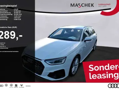 Gebraucht Audi A4 S-Line 204 PS (150 kW) 2023 Gletscherweiss Kombi