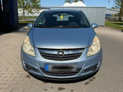 Gebraucht Opel Corsa Edition 90 PS (66 kW) 2008 Blau Kleinwagen