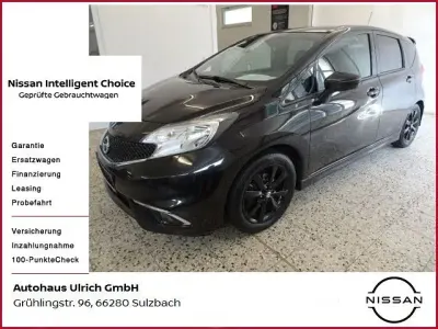 Gebraucht Nissan Note Black Edition 80 PS (58 kW) 2016 Black (m) Kleinwagen