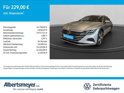 Brugt VW Arteon Elegance 218 HK (160 kW) 2022 Sølv Stationcar