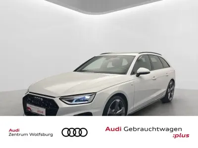Gebraucht Audi A4 S-Line 265 PS (194 kW) 2024 Gletscherweiß metallic Kombi