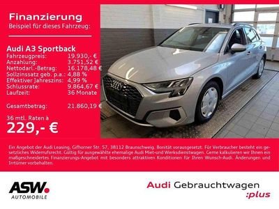 Usata Audi A3 Advanced Plus 110 CV (80 kW) 2022 Argento Berlina