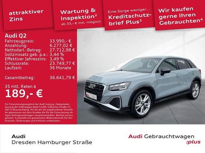Gebraucht Audi Q2 S-Line 150 PS (110 kW) 2025 Pfeilgrau perleffekt SUV