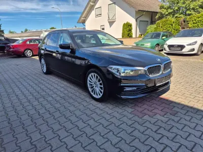 Gebraucht BMW 530 Sport Line 252 PS (185 kW) 2017 Schwarz ii/bonnet fluid black Kombi