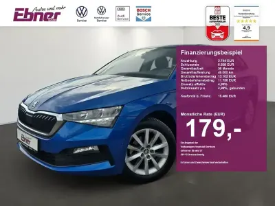Usata Skoda Scala Ambition 110 CV (80 kW) 2021 Blu Utilitaria