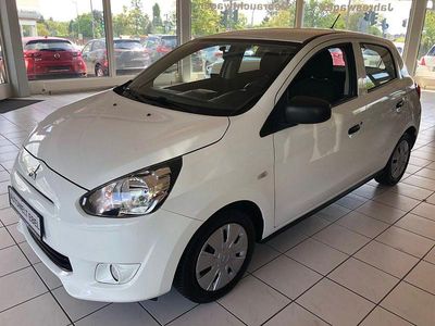 Gebraucht Mitsubishi Space Star 71 PS (52 kW) 2015 Weiß Limousine