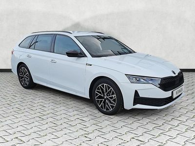 Neu Skoda Octavia SportLine 150 PS (110 kW) 2025 Moonweiß metallic Kombi