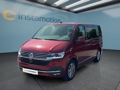 Second-hand VW Multivan 199 CP (146 kW) 2021 Roșu Monovolum