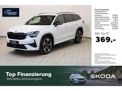 Neu Skoda Kodiaq RS 265 PS (194 kW) 2026 Weiss SUV