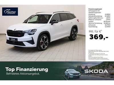 Weiss Neu 2026 Skoda Kodiaq RS SUV | 55.480 € (Guter Preis)