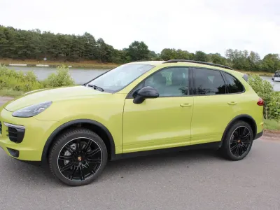 Gebraucht Porsche Cayenne S Diesel 385 PS (283 kW) 2016 Grün SUV
