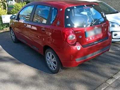 Gebraucht Chevrolet Aveo 89 PS (65 kW) 2008 Rot Kleinwagen