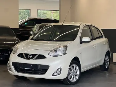 Gebraucht Nissan Micra Acenta 80 PS (58 kW) 2015 Weiß Kleinwagen