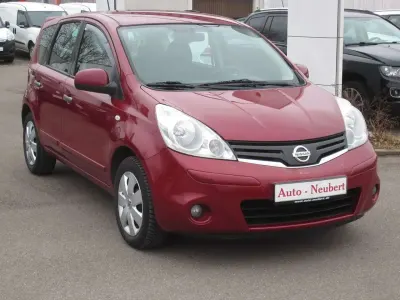 Brugt Nissan Note Acenta 110 HK (80 kW) 2011 Rød MPV