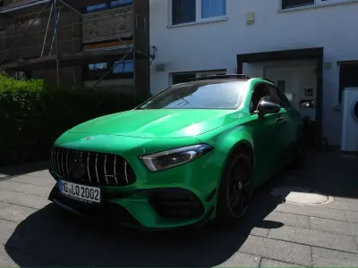 Gebraucht Mercedes A45 AMG AMG 387 PS (284 kW) 2022 Weiß Kleinwagen