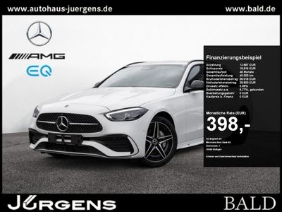 gebraucht Mercedes C180 T AMG-Sport/LED/360/AHK/Night/Multikontur