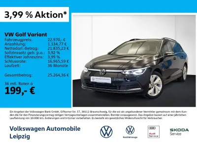 Gebraucht VW Golf VIII Style 150 PS (110 kW) 2023 Schwarz Kombi