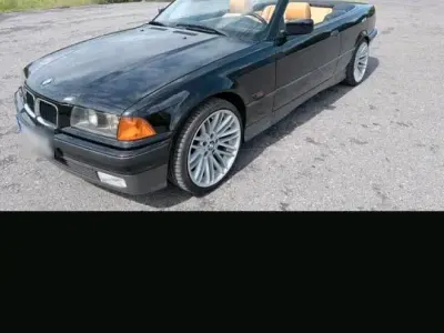 Gebraucht BMW 325 Cabriolet 192 PS (141 kW) 1994 Schwarz Cabrio