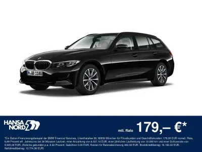 Brugt BMW 318 Advantage 150 HK (110 kW) 2020 Sort Stationcar