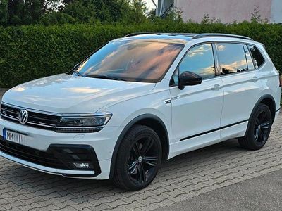 Gebraucht VW Tiguan Allspace Highline 190 PS (139 kW) 2020 Weiß SUV