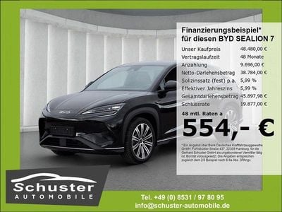 Neu BYD Sealion 7 Design 389 kW (530 PS) 2026 Schwarz SUV