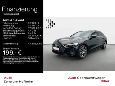 Gebraucht Audi A5 Sport 204 PS (150 kW) 2025 Mythosschwarz metallic Kombi