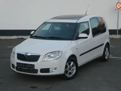 Gebraucht Skoda Roomster Comfort 86 PS (63 kW) 2009 Weiß Van / Kleinbus