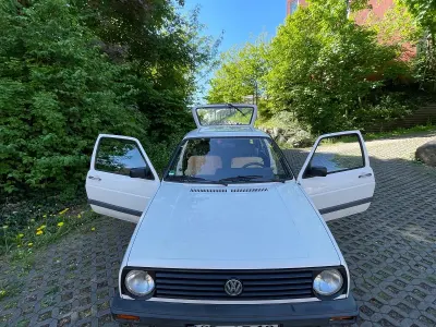 Gebraucht VW Golf II 82 PS (60 kW) 1991 Weiß Kleinwagen
