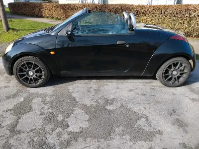 Brugt Ford StreetKa 95 HK (69 kW) 2003 Sort Cabriolet