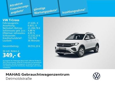 Neu VW T-Cross Life 116 PS (85 kW) 2026 Pure white SUV
