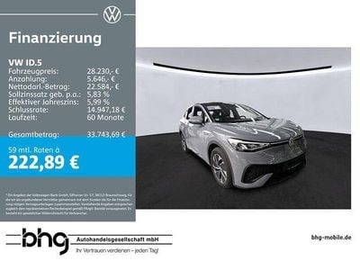 Gebraucht VW ID.5 Pro 127 kW (174 PS) 2023 Grau SUV