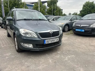 Gebraucht Skoda Roomster Fresh 105 PS (77 kW) 2014 Metalgrau metallic Van / Kleinbus