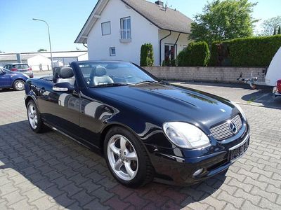Gebraucht Mercedes SLK200 163 PS (119 kW) 2000 Schwarz Cabrio