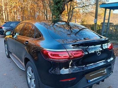 Schwarz Gebraucht 2020 Mercedes GLC220 AMG line Coupé | 36.300 € (Fairer Preis)