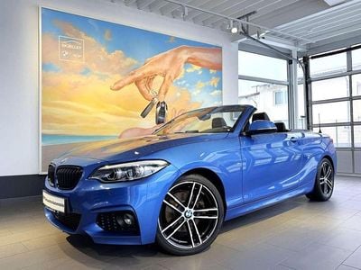 Gebraucht BMW 220 M Sport 190 PS (139 kW) 2021 Estorilblau 2 metallic Cabrio