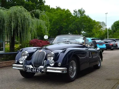 Gebraucht Jaguar XK 209 PS (153 kW) 1958 Blau Cabrio