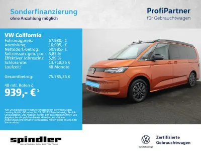 Gebraucht VW California Coast 150 PS (110 kW) 2025 Orange Van