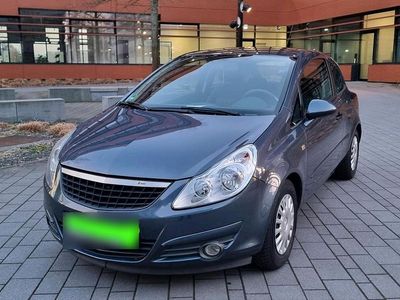 Gebraucht Opel Corsa 80 PS (58 kW) 2007 Blau Kleinwagen