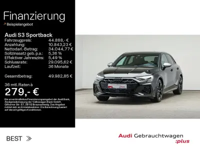 Gebraucht Audi S3 Ambiente 333 PS (244 kW) 2025 Mythosschwarz metallic Limousine