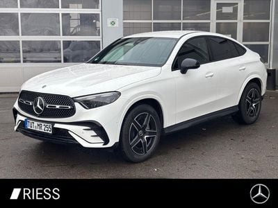 Gebraucht Mercedes GLC220 Night 197 PS (144 kW) 2024 Weiss Coupé