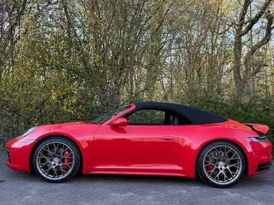 Gebraucht Porsche 911 Carrera 4S Cabriolet 450 PS (330 kW) 2020 Rot Cabrio
