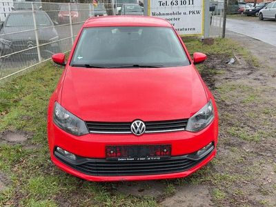 Gebraucht VW Polo Trendline 60 PS (44 kW) 2014 Rot Limousine