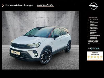 Gebraucht Opel Crossland X GS Line 131 PS (96 kW) 2022 Premium "arktis weiß" SUV