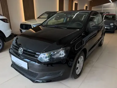 Gebraucht VW Polo Trendline 60 PS (44 kW) 2014 Schwarz Kleinwagen