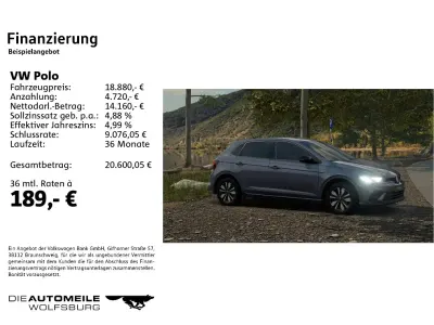 Gebraucht VW Polo Goal 95 PS (69 kW) 2024 Kleinwagen