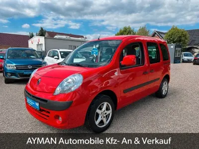 Gebraucht Renault Kangoo Happy Family 87 PS (63 kW) 2010 Rot Van / Kleinbus