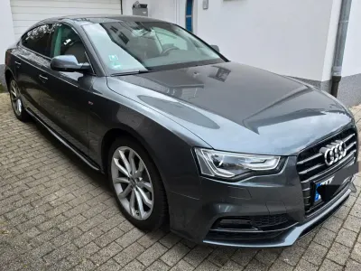 Używany Audi A5 Sportback S-Line 150 KM (110 kW) 2016 Szary Hatchback